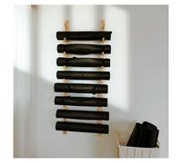 Supporto per tappetino da yoga, supporto da parete per tappetini da yoga e rulli in schiuma, soluzione salvaspazio per studi, uffici, casa e palestra, facile installazione