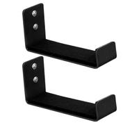 Supporto per tappetino da yoga, supporto per tappetino da yoga, rullo in schiuma da parete, 2 pezzi, organizer in alluminio per fasce di resistenza, per asciugamani, palestra, appartamento