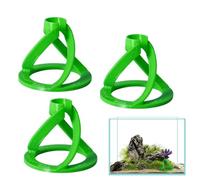 Supporto per tappi di corallo, 3 pezzi, inserti per acquario, espositore | Sabbia per frammenti di corallo, supporto per frammenti di corallo, per casa, soggiorno, posto di lavoro