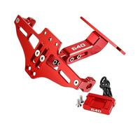 supporto per targa bici Per 640LC4 SM SUPERMOTO DUKE ENDURO Supporto Portatarga Regolabile Con Indicatore Di Direzione(J)