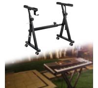 Supporto per tastiera di pianoforte a forma di Z Supporto per musica