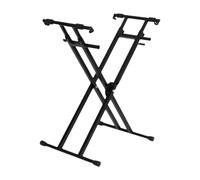 AWHAO Supporto per tastiera di pianoforte Supporto per pianoforti elettronici pieghevole regolabile in altezza per viaggi