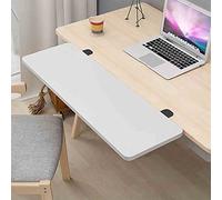 Supporto per tastiera, estensione da scrivania pieghevole, non c'è bisogno di perforare il vassoio per tastiera rimovibile, vassoio per tastiera a clip, colore e dimensioni sono disponibili (colore: A