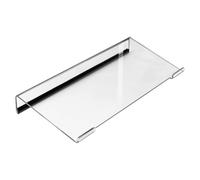 Supporto per tastiera inclinato: vassoio per display in PC acrilico, comodo supporto per la scrittura | Supporto ergonomico per scrivania per ufficio, scaffale per laptop resistente, piattaforma esco