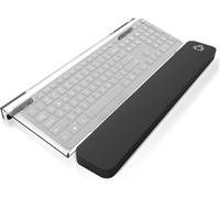 Supporto per Tastiera PC Acrilico,Inclinato Porta Tastiera Con Poggiapolsi Tasti