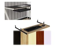 Supporto per tastiera regolabile, estensore da scrivania rimovibile in legno, 54/60/70 x 27 cm, morsetto scorrevole per un comfort ergonomico, riduce l'affaticamento muscolare, ideale per la casa e
