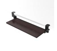 Supporto per tastiera regolabile sotto la scrivania, con morsetto a C, design extra estraibile, supporta fino a 10 kg, facile installazione, ideale per la digitazione a casa e in ufficio