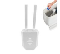 Supporto per tavoletta per la pulizia del serbatoio del WC - Portadocumenti regolabile | Pulitore per serbatoio dell'acqua per WC da 19,7 cm, staffa per appendere la casa, hotel, ristorante