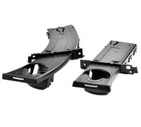 Supporto per Tazze Auto Compatibile Con BMW Per 323i E90 2006-2011 Per 325i 325xi 330i 330xi E90 2006 Per 335d E90 2009-2011 Portabicchieri Anteriore Retrattile 51459173473(Black,Left+Right)