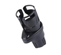 Supporto per Tazze Auto Portabicchieri Per Auto Universale Doppio Supporto Per Tazza 2 In 1 Per Suv Per Mini-van Crossover Uscita Aria Portabevande Portabottiglie Portabottiglie(Carbon black)