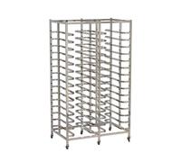 Supporto per teglia da Forno con Ruote a 30 Ripiani - Supporto per teglia da Pane Resistente per panetterie, ristoranti e Servizi di ristorazione - Massimizza Lo Spazio e l'efficienza nelle