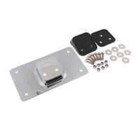 Supporto per telaio portatarga pieghevole per Harley Sportster Softail Silver