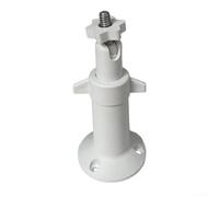Supporto per telecamera ad energia solare, staffa di sicurezza regolabile con vite da 1/4 di pollice per sorveglianza esterna, base di fissaggio flessibile a parete a soffitto