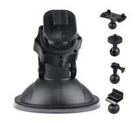 Supporto Per Telecamera Auto,Rilascio Rapido Con 5 Adattatori - Base A Per Videocamera Da Cruscotto Auto,Per Guida Viaggio Pendolarismo Automobilistico Camion SUV Vlogging Riprese Navigazione GPS