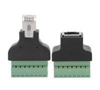 Supporto per telecamera CCTV, l'adattatore Ethernet di rete garantisce una connessione affidabile per la distribuzione dei dati e il cavo UTP, buon