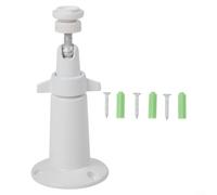 Supporto per telecamera di sicurezza per Blink, per interni ed esterni, staffa a soffitto regolabile a 360 gradi, in lega di alluminio, alloggiamento CCTV compatibile con arlo (bianco)