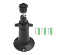 Supporto per telecamera di sicurezza per Blink per interni ed esterni, staffa a soffitto regolabile a 360 gradi, in lega di alluminio, alloggiamento CCTV compatibile con arlo (nero)