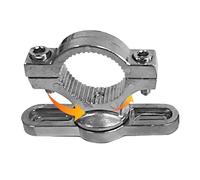 Supporto per telecamera posteriore auto, staffa in alluminio supporto per telecamera di backup, supporto per monitor regolabile braccio laterale accessori di sicurezza per rimorchio e rimorchio