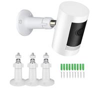 Supporto per telecamera Ring per Ring Stick Up Cam, Ring Indoor Cam (1a generazione), Ring Stick Up Cam Battery, Arlo Pro 4/3/2/Ultra telecamera, staffa di sicurezza regolabile a 360 gradi