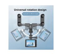 Supporto per Telecamera Sportiva per Auto, Regolabile, per Specchietto Retrovisore, Supporto per Registratore di Guida, Supporto per DVR per Action