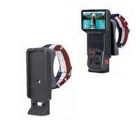 Supporto per telecomando Insta360 Luna Ultra, cinturino da polso regolabile a sgancio rapido multi-angolo, supporto ergonomico per registrazione video POV, vlogging, standard rosso e bianco
