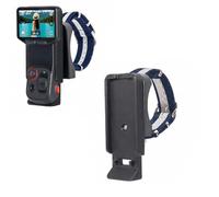 Supporto per telecomando Insta360 Luna Ultra, cinturino da polso regolabile multi-angolo a sgancio rapido, supporto ergonomico per registrazione video POV, Vlogging, standard blu e bianco
