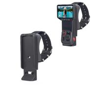 Supporto per telecomando Insta360 Luna Ultra, cinturino da polso regolabile multi-angolo a sgancio rapido, supporto ergonomico per registrazione video POV, Vlogging, nero standard