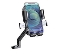 Supporto per telefoni Universali, Supporto Per Cellulare A Prova degli Urti | Motociclo Stabile Montaggio Del Telefono Manubrio Regolabile Clip Del Telefono Scooter per ATV, Mountain Bike