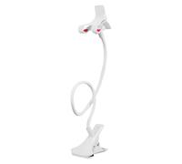 Supporto per telefono a collo di - braccio lungo flessibile, supporto pigro | clip per cellulare regolabile, design di montaggio notturno, per guardare film, videochiamate, cucina, studio