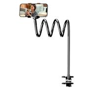 Supporto per telefono a collo di cigno - Supporto per telefono regolabile per letto, tablet pieghevoli, set di biancheria da letto e scrittura multifunzione, accessori per cellulare