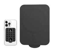 Supporto per telefono a | Fissaggio adesivo in silicone per cellulare - Magnete e per porta parete finestra specchio vlog viaggio esterno bagno