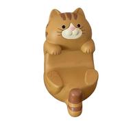 Supporto per telefono a forma di gatto, multifunzionale a forma di gatto, in resina, squisita fattura, supporto per telefono cellulare pigro, supporto per cellulare per casa e studio