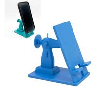 Supporto per telefono a forma di macchina da cucire retrò, supporto da scrivania a mani libere per cucito e artigiani, universale, adatto per tutti gli smartphone, accessorio compatto per la stanza