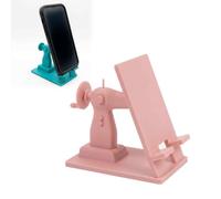 Supporto per telefono a forma di macchina da cucire retrò, supporto da scrivania a mani libere per cucito e artigiani, universale, adatto per tutti gli smartphone, accessorio compatto per la stanza