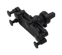 Supporto per telefono a gravità per auto, supporto a clip per bocchetta dell'aria con supporto rotante a 360 gradi, impugnatura in silicone antiscivolo, morsetto a spirale per becco a spirale, staffa