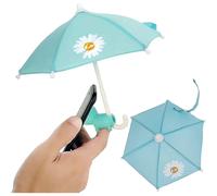 Supporto per telefono a ventosa con ombrello parasole, supporto universale regolabile a forma di maialino.