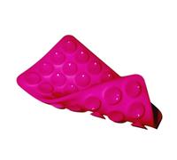 Supporto Per Telefono A Ventose In Silicone - Presa Adesiva Riutilizzabile A Doppia Faccia | Kit Da 28 Cuscinetti Quadrati Ad Aspirazione Per Auto, Specchio & Vetro | Supporto A Mani Libere Per Selfie