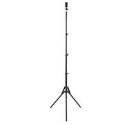 Supporto per Telefono Ad Altezza Regolabile Supporto per Lampada Treppiede Leggero, Staffa Softbox Pieghevole in Lega di Alluminio con Testa di Rotazione a 360° per Fotocamera DSLR