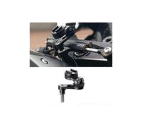 Supporto per telefono, attacco per forcella a tripla piastra, morsetto per telefono cellulare, specchietto