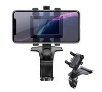 Supporto per telefono auto - 1200 gradi di rotazione Bracket, Automotive Mount | Regolabile Secure Grip Navigation Support Design, Stabile Hands Free Viewing Solution For Car Truck SUV RV Dashboard