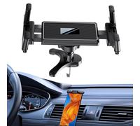 Supporto per telefono auto, supporto girevole a 360 gradi per griglia di ventilazione, supporto per telefono pieghevole per auto, per conducenti, uomini, donne, consegna cibo guida SUV berlina scooter