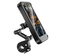 Supporto per telefono bicicletta/moto custodia integrale impermeabile e touch