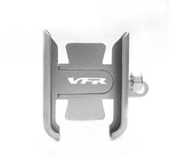 Supporto Per Telefono Cellulare Con Specchio Manubrio Per Moto Supporto GPS Per VFR750 VFR800 VFR1200 VFR1200F VFR 750 800 1200 1200F Staffa Di Navigazione(Argento,Handlebar)