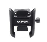 Supporto Per Telefono Cellulare Con Specchio Manubrio Per Moto Supporto GPS Per VFR750 VFR800 VFR1200 VFR1200F VFR 750 800 1200 1200F Staffa Di Navigazione(NERO,Handlebar)