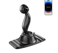 Supporto per telefono cellulare da auto, supporto per smartphone, supporto girevole flessibile per la guida, di installazione con struttura anti vibrazione, fornisce un dispositivo sicuro