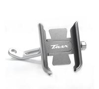Supporto Per Telefono Cellulare Da Manubrio Per Moto Supporto Per Navigazione GPS Per YAMAHA TMAX530 TMAX500 TMAX T-MAX 500 530 DX/SX XP530 T-MAX530 Staffa Di Navigazione(Argento,Specchio)