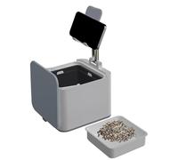 Supporto Per Telefono Cellulare Da Scrivania | Supporto Regolabile E Pieghevole - Per Smartphone Con Cestino - Per Streaming In Diretta Video Uomini Adolescenti E Donne Tavolo E Scrivania Cas