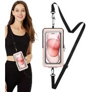 Supporto per telefono cellulare, fascia leggera da 7,48 x 4,13 pollici, braccialetti resistenti all'acqua con manicotto morbido, custodia per sport per fitness, per esercizi regolabile