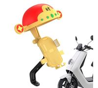 Supporto per telefono cellulare per motocicletta Supporto per cellulare | Supporto per telefono da manubrio impermeabile, dio della felicità protezione solare protezione dalla pioggia cli
