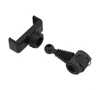 Supporto per telefono cellulare per poggiatesta auto Staffa girevole a 360 gradi in materiale ABS Impugnatura stabile per navigazione GPS Sedile posteriore Visualizzazione larghezza 45-83mm